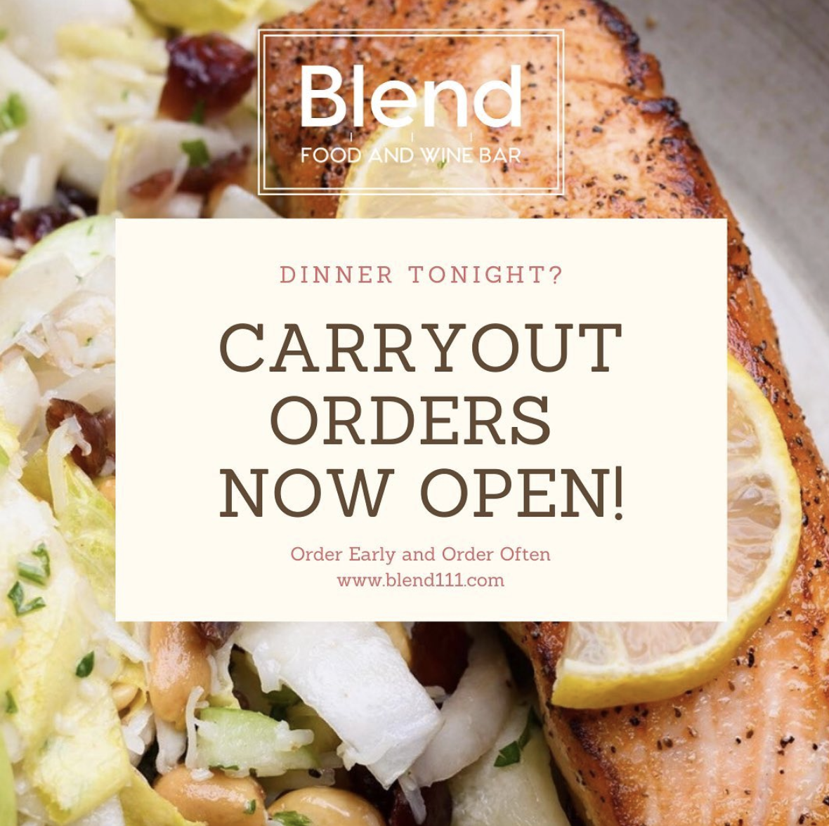 Blend 111 Exclusive News & Events 03/31/2020