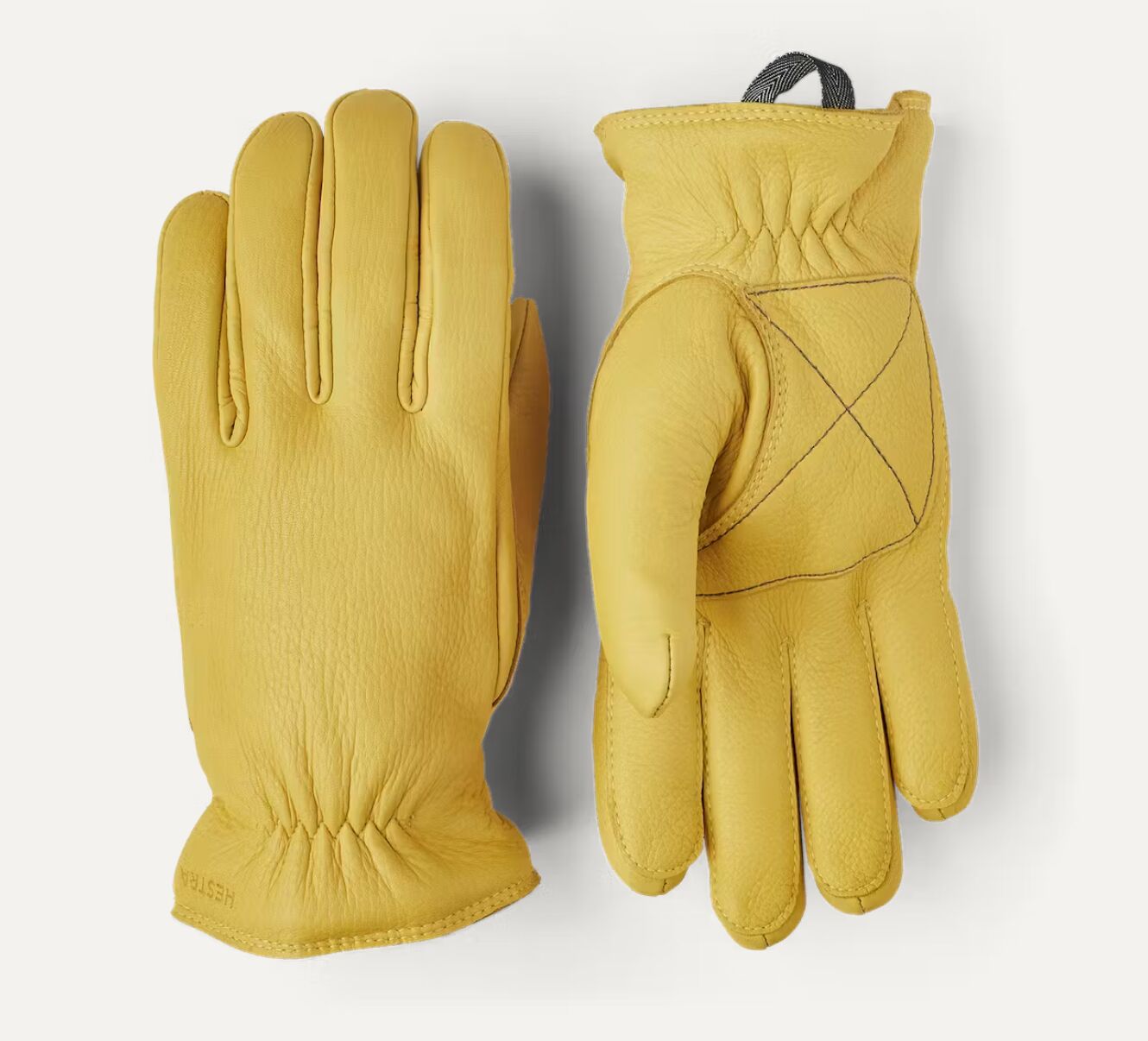 Eirik Leather Gloves, Natural yellow - 8