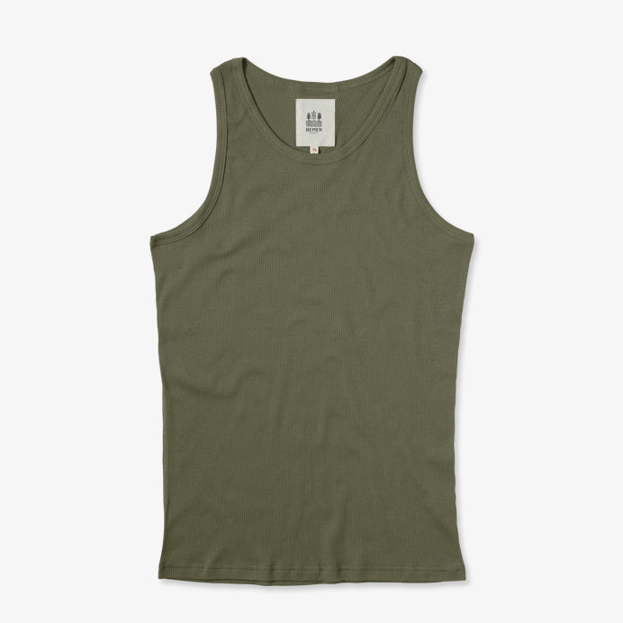 Tank Top Gari, Green Clay - M